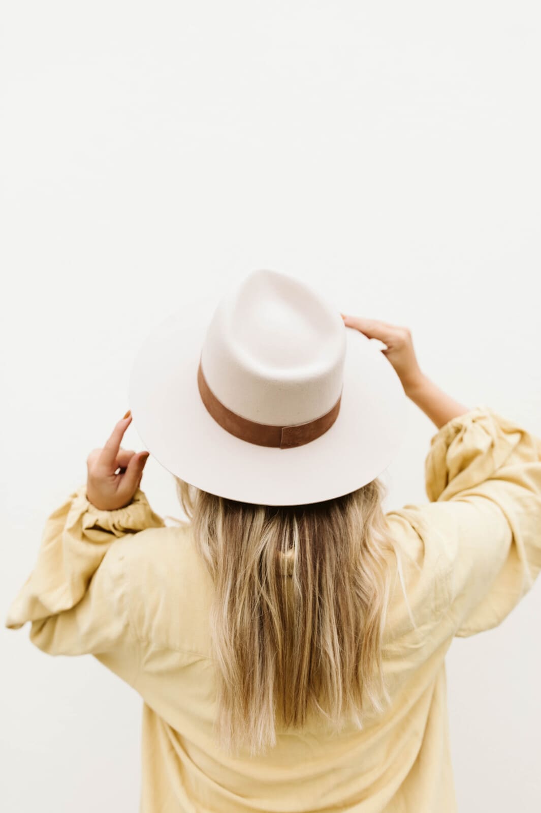 Gigi Pip Miller Fedora in Ivory