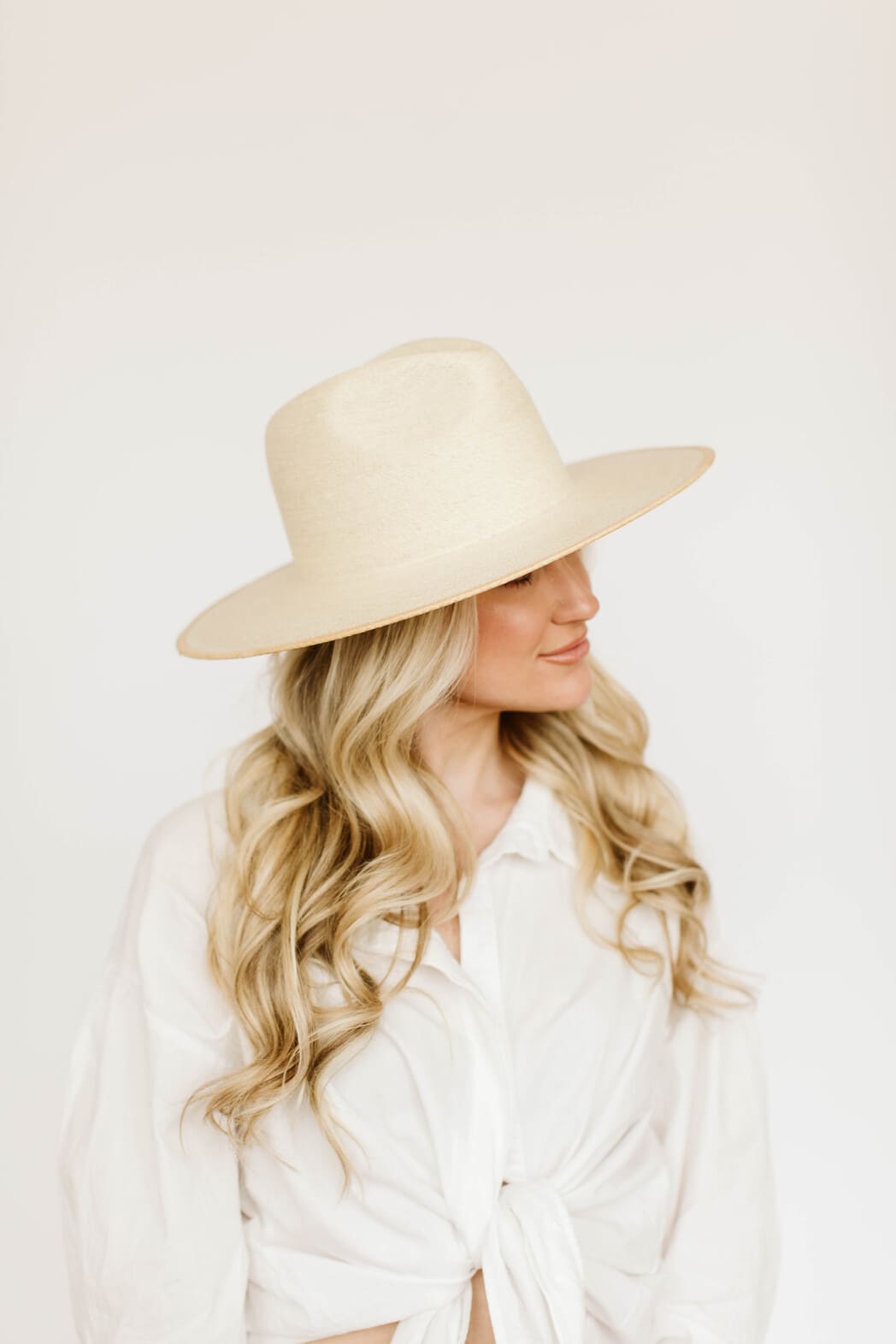 Gigi PIP Cove Wide Brim Straw