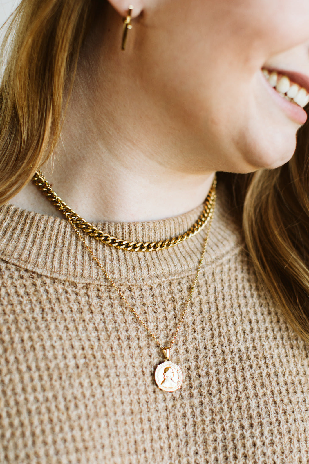 Edina Coin Necklace